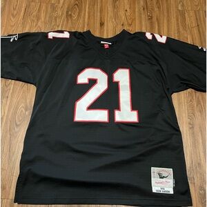 Mitchell & Ness Deion Sanders Atlanta Falcons jersey.